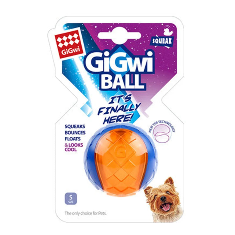 GiGwi Dog Squeaky Non-toxic Ball for Dogs