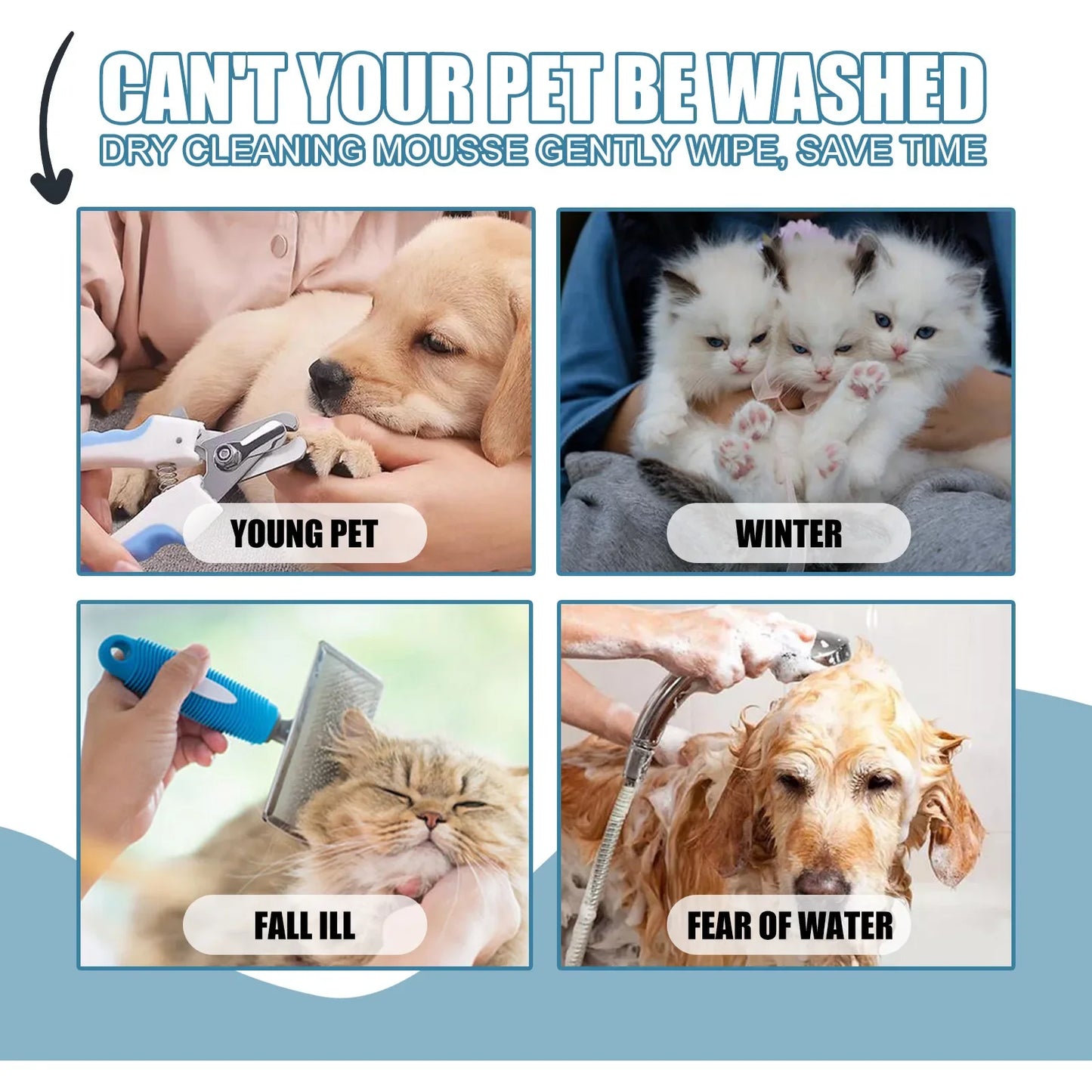 Pet Dry Shampoo