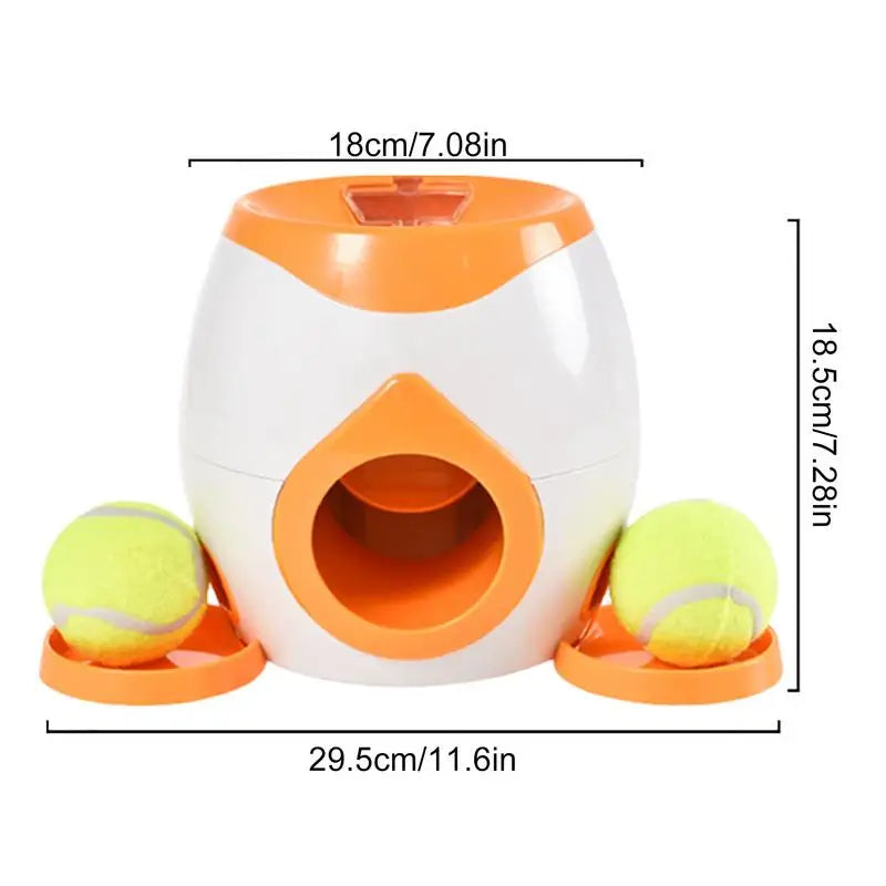 Auto Dog Ball Thrower & Treat Reward Toy