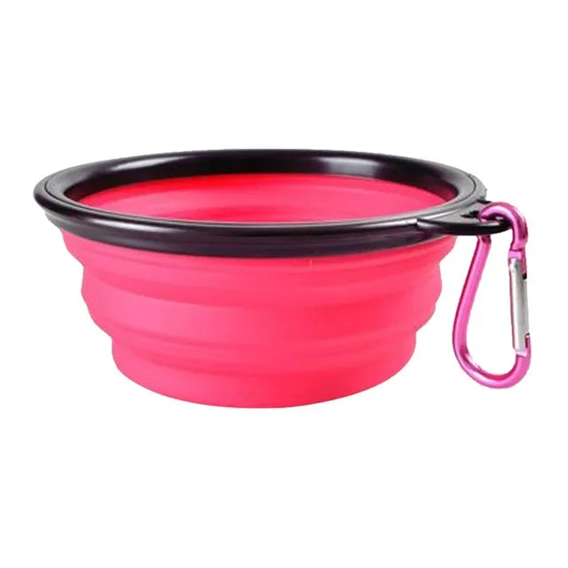 Collapsible Pet Water/Food Bowl