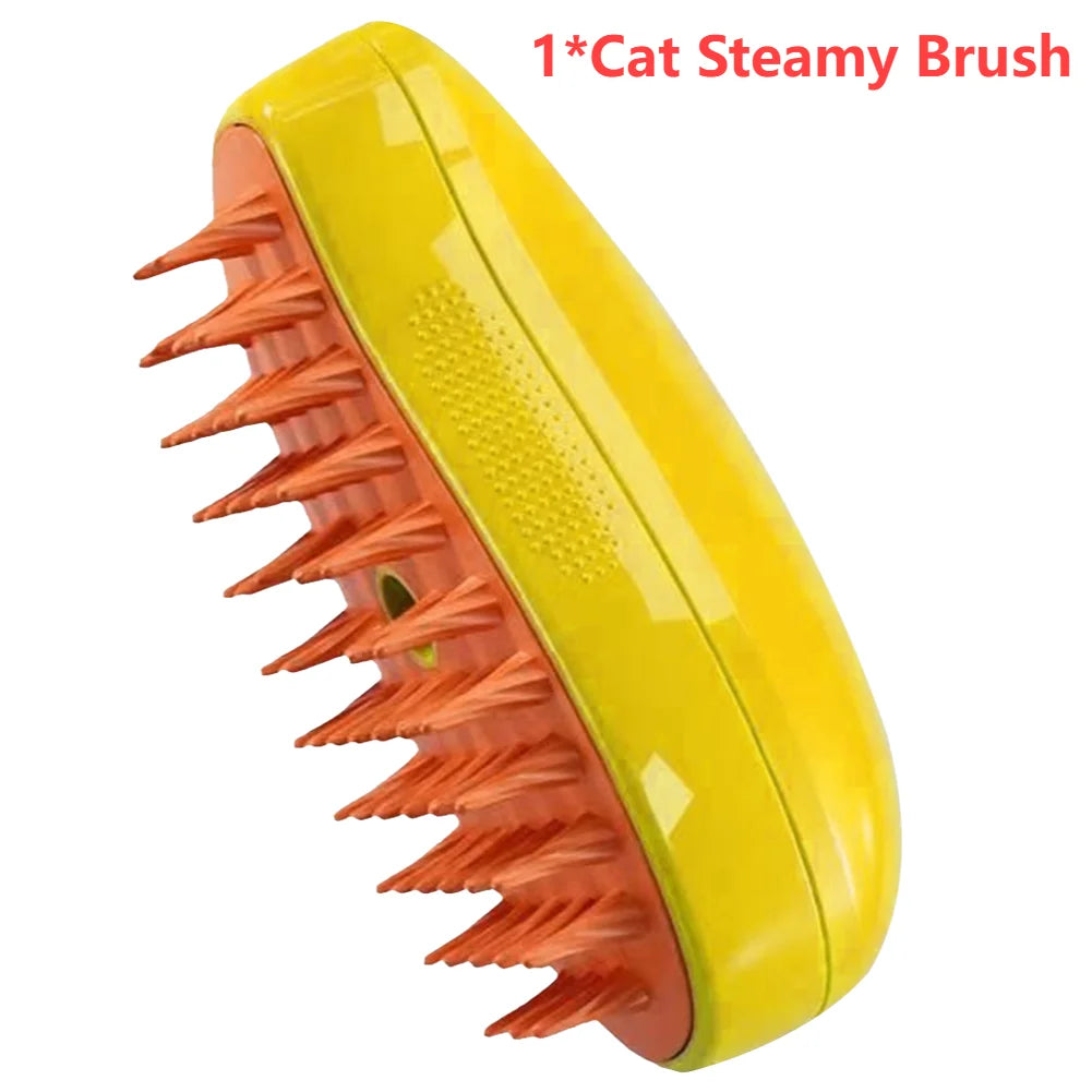 3 In 1 Pet Steamy Grooming Comb