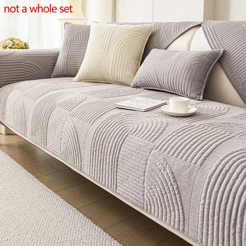 Cozy Plush Sofa Cover