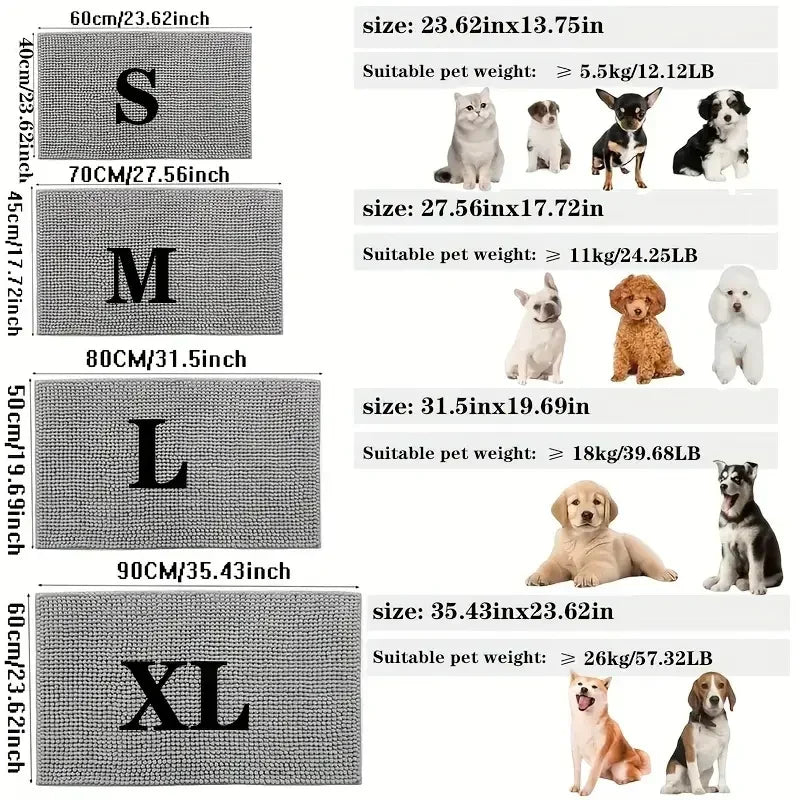 Washable Dog Doormat