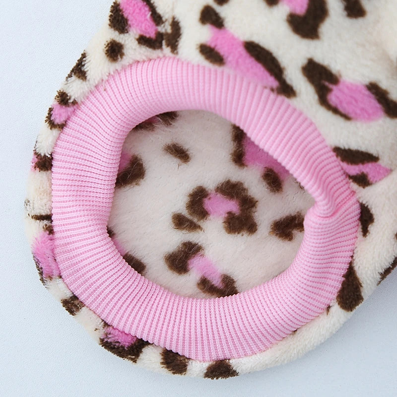 Fun Fleece Print Pet Shirts