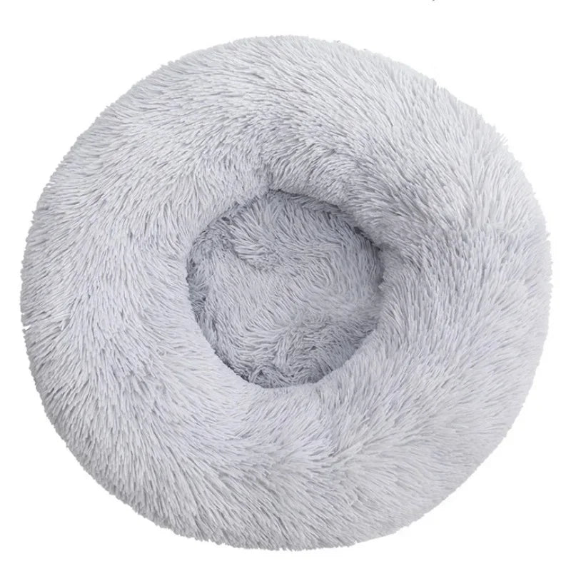 40-90cm Round Plush Pet Bed
