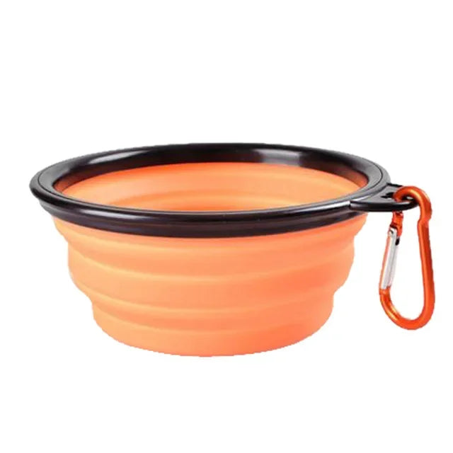 Collapsible Pet Water/Food Bowl