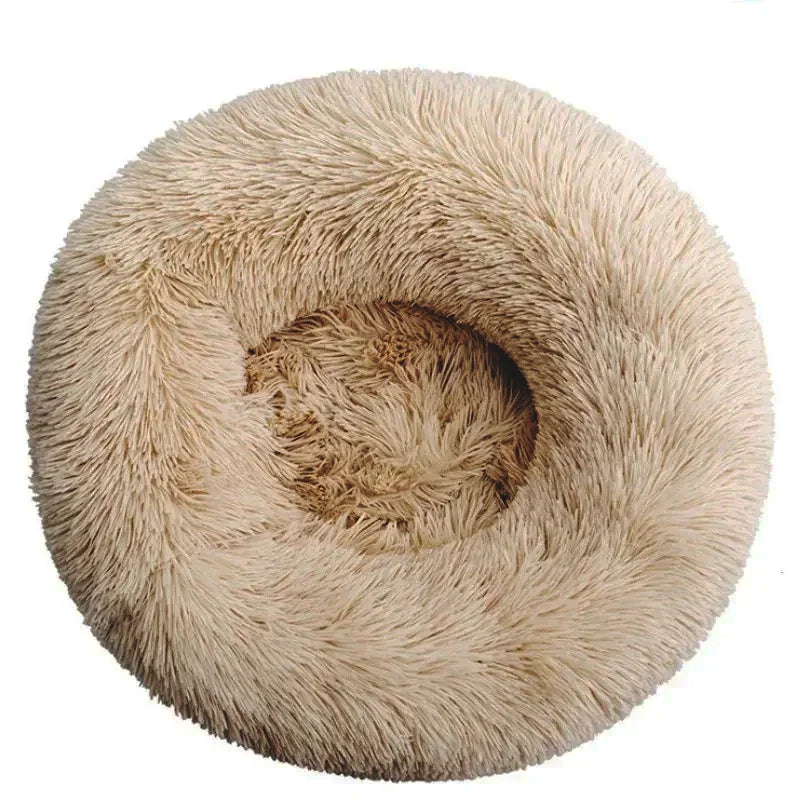 40-90cm Round Plush Pet Bed