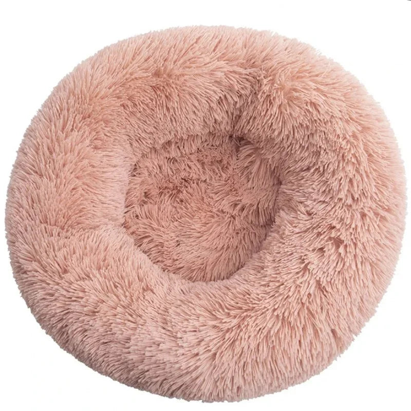 40-90cm Round Plush Pet Bed