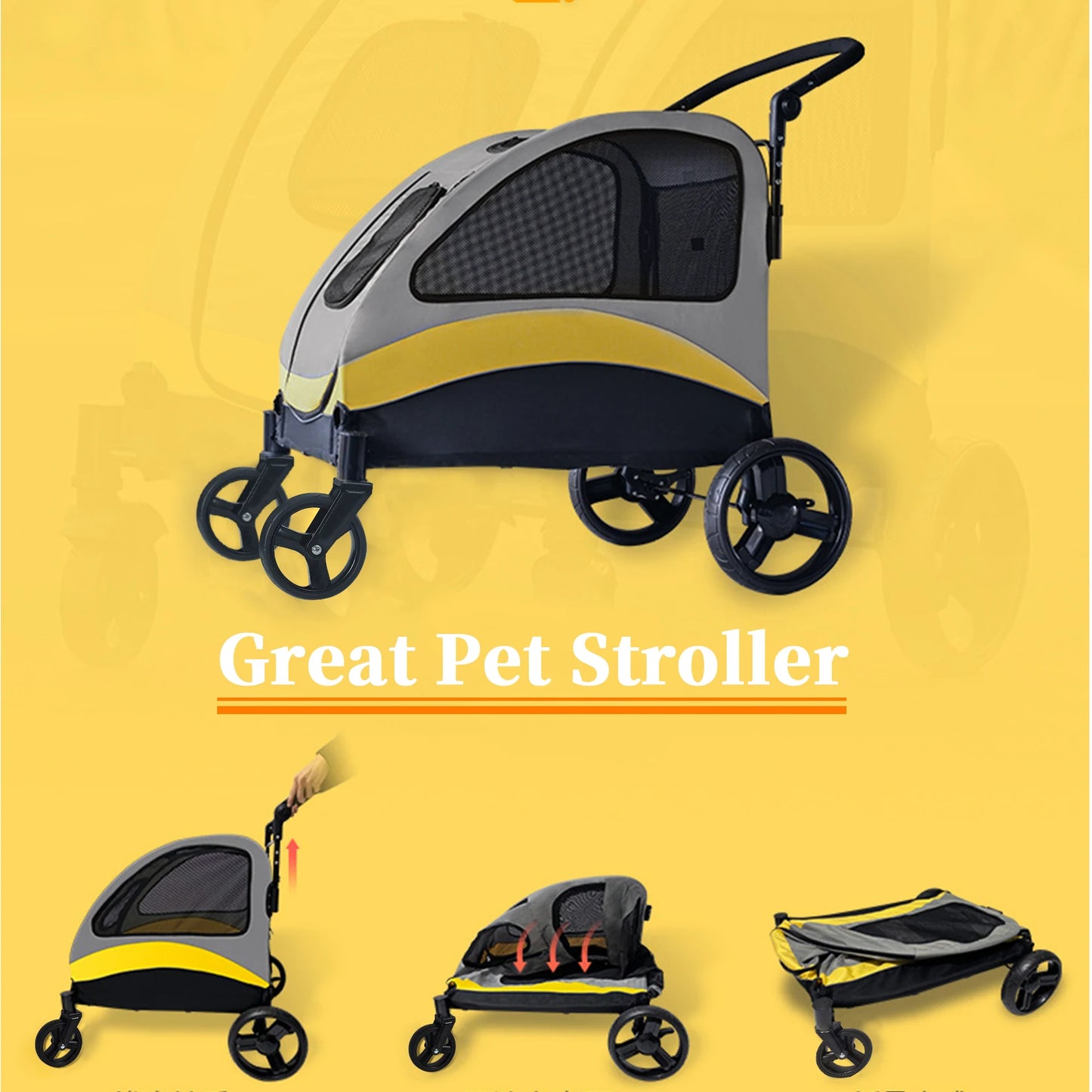 Portable Sturdy Dog Travel Carrier