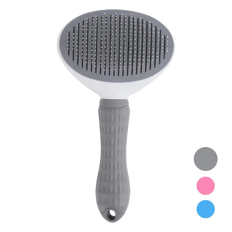 Self-cleaning Pet Hair Slicker Brush