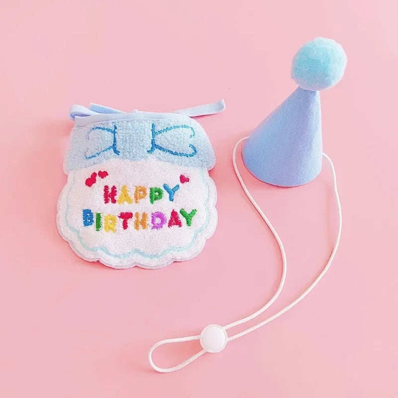 You are 1! Puppy Birthday Hat & Bandana Set