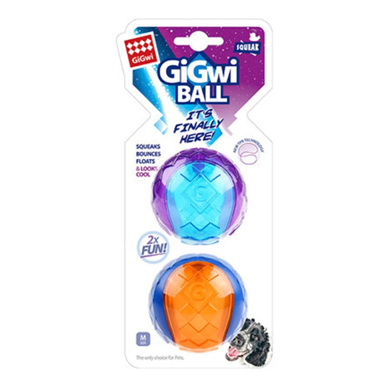GiGwi Dog Squeaky Non-toxic Ball for Dogs