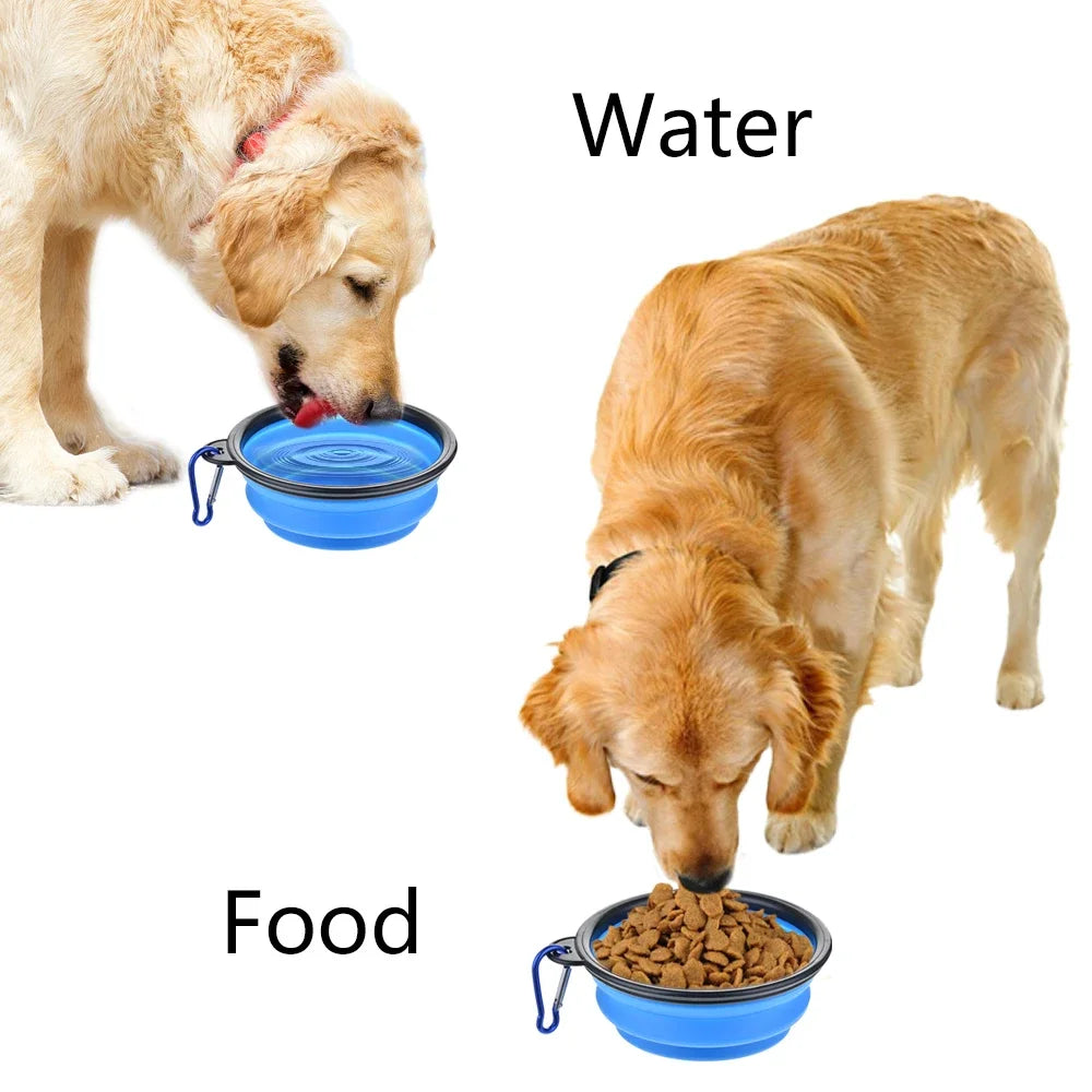 Collapsible Pet Water/Food Bowl