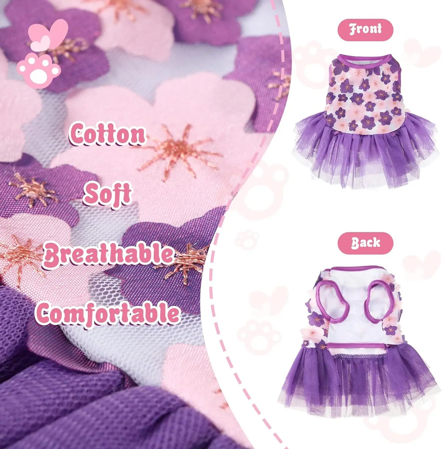 Ballerina Style Pet Dress