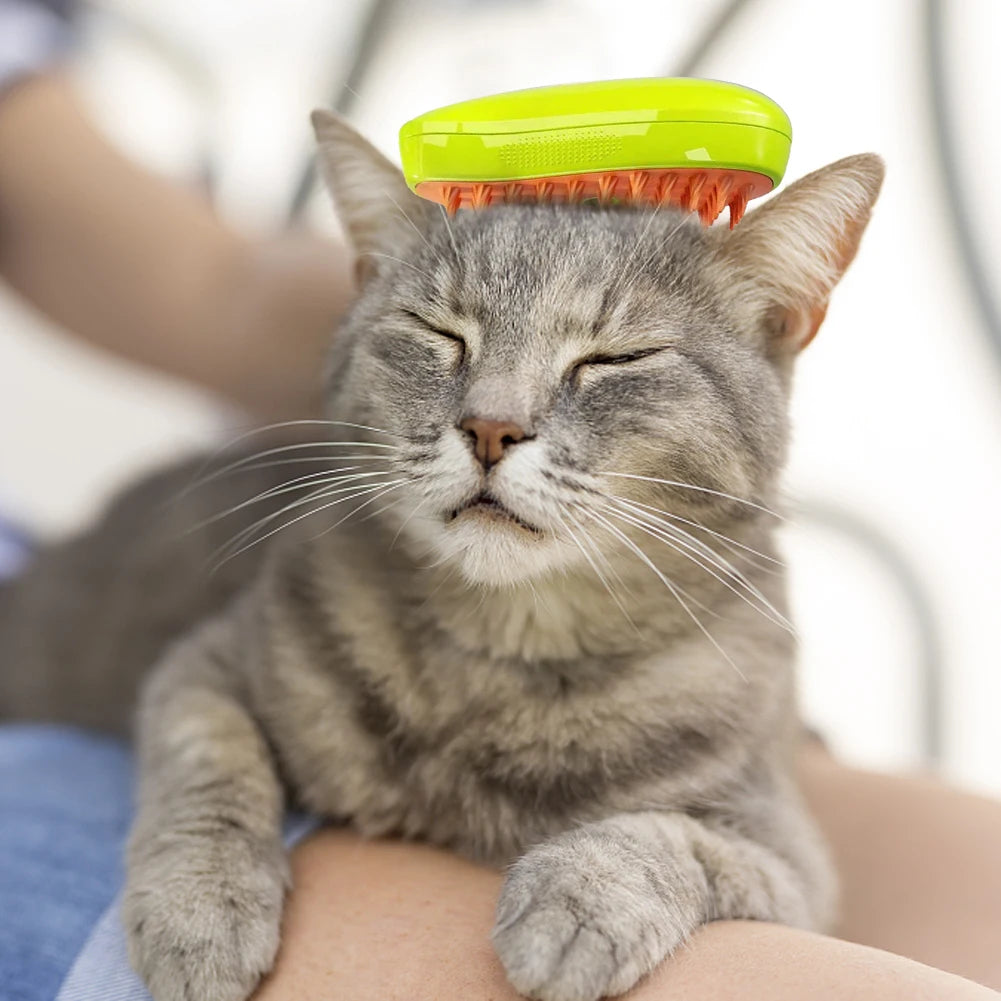 3 In 1 Pet Steamy Grooming Comb