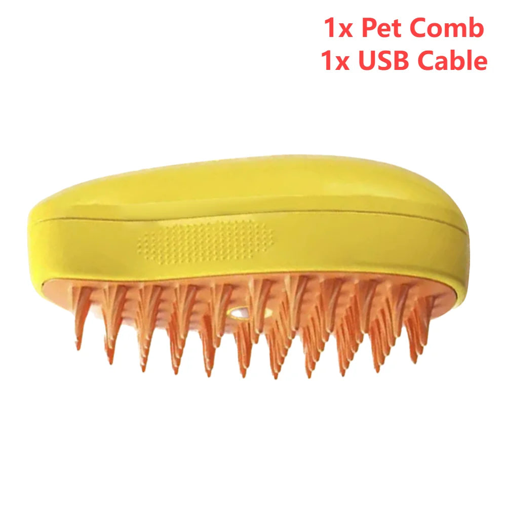 3 In 1 Pet Steamy Grooming Comb