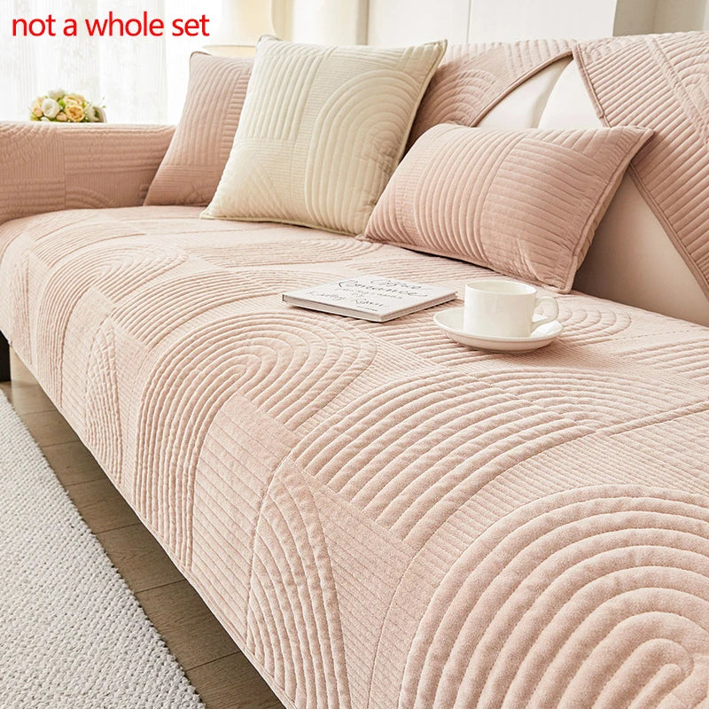 Cozy Plush Sofa Cover