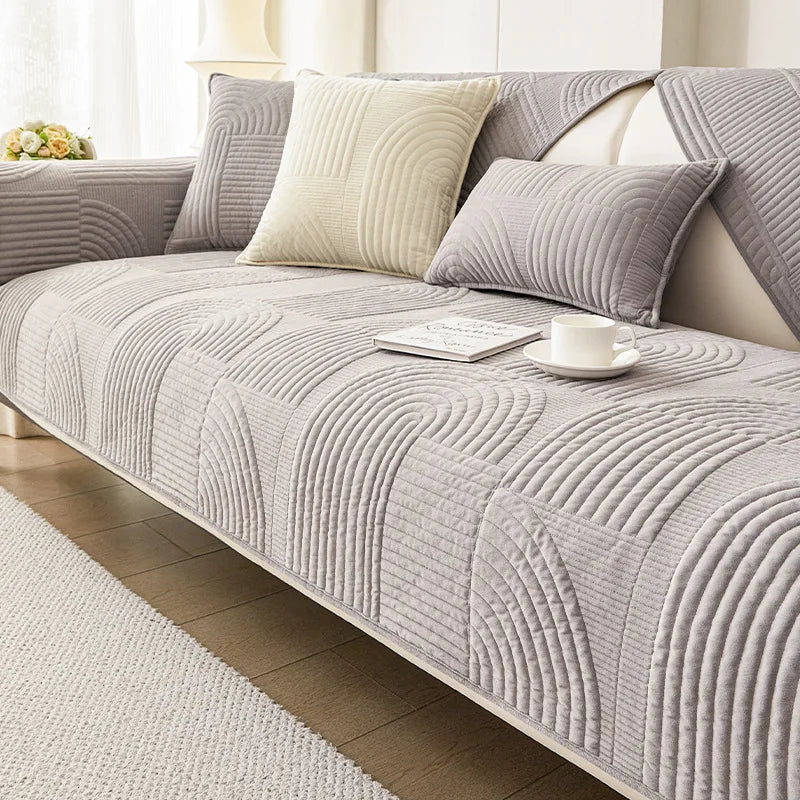 Cozy Plush Sofa Cover