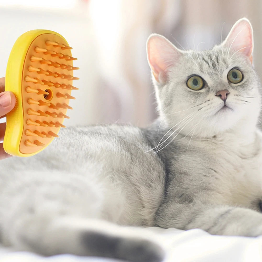 3 In 1 Pet Steamy Grooming Comb