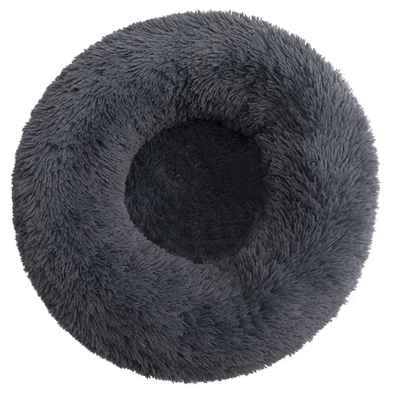 40-90cm Round Plush Pet Bed