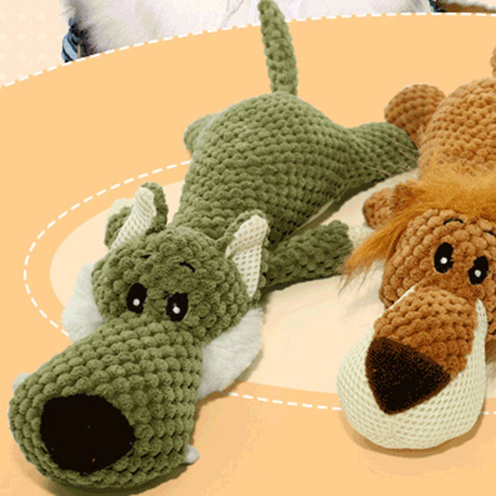 Stuffed Cartoon Dog Toy