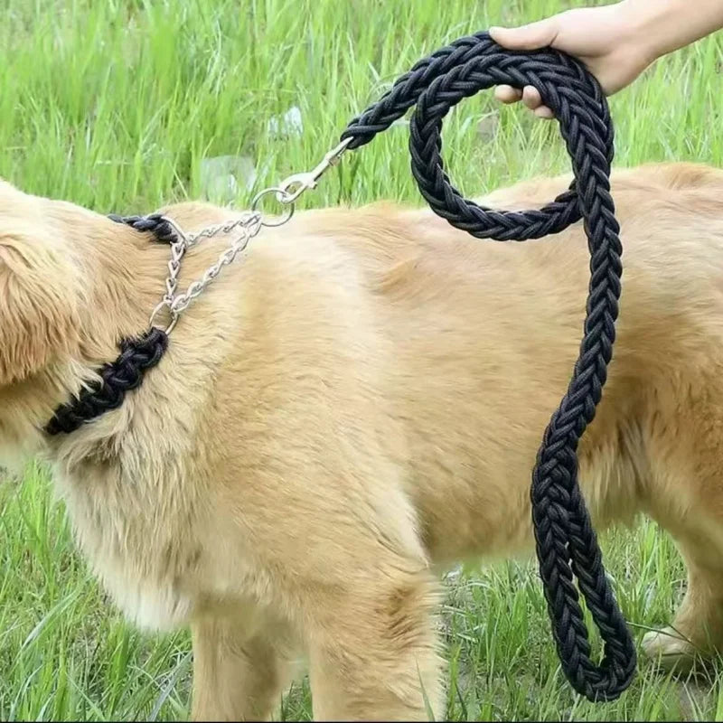 Large Nylon Braided Leash