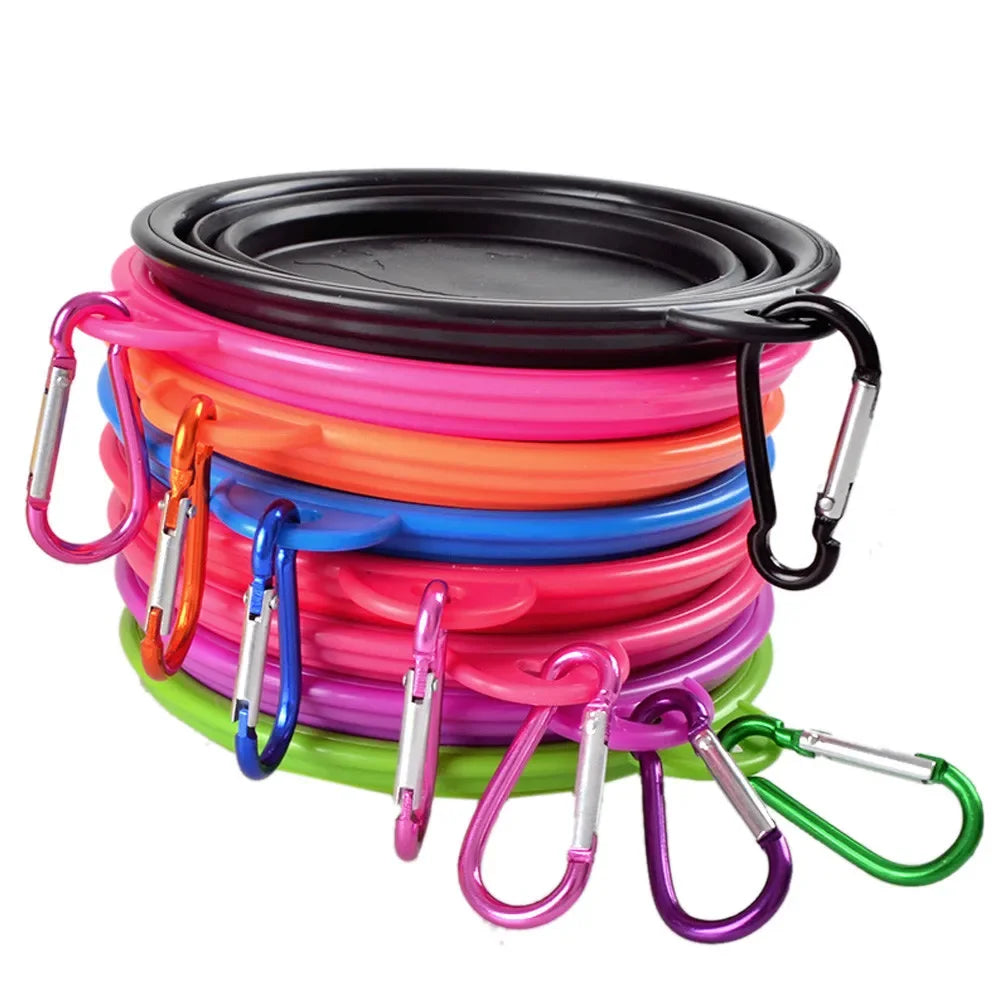 Collapsible Pet Water/Food Bowl