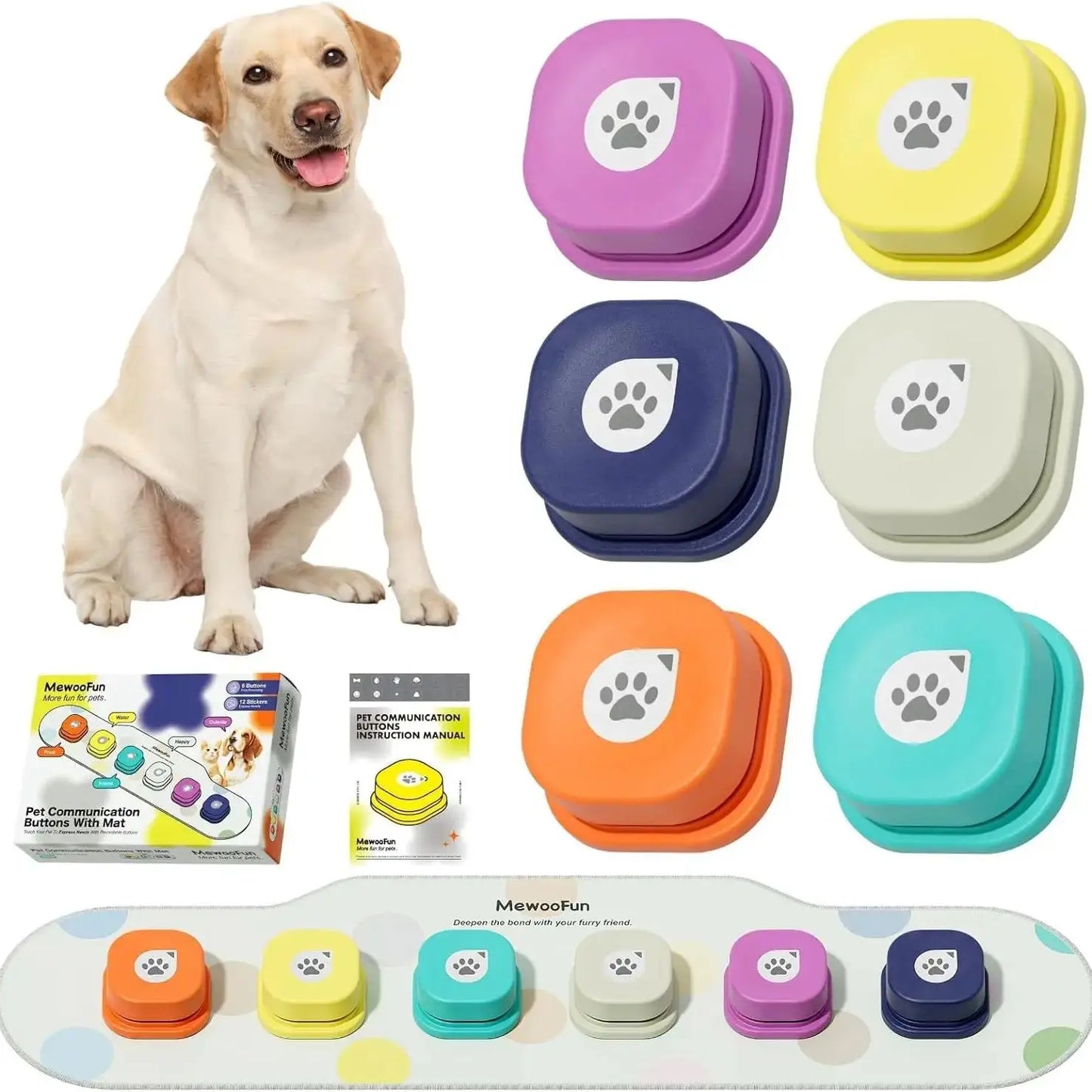 Mewoofun Dog Communication Buttons