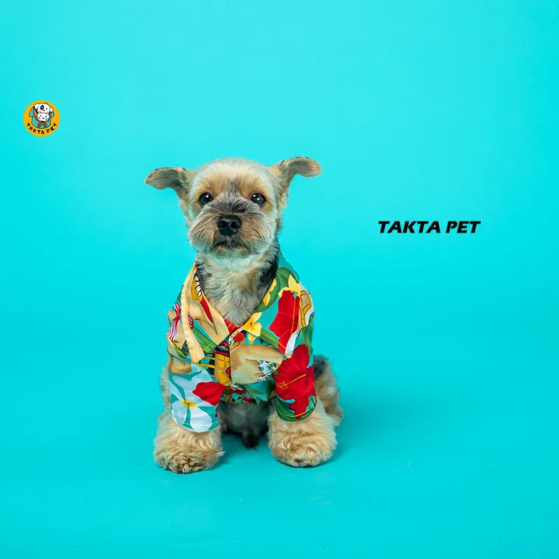 Stylin' Hawaiian Dog Shirt