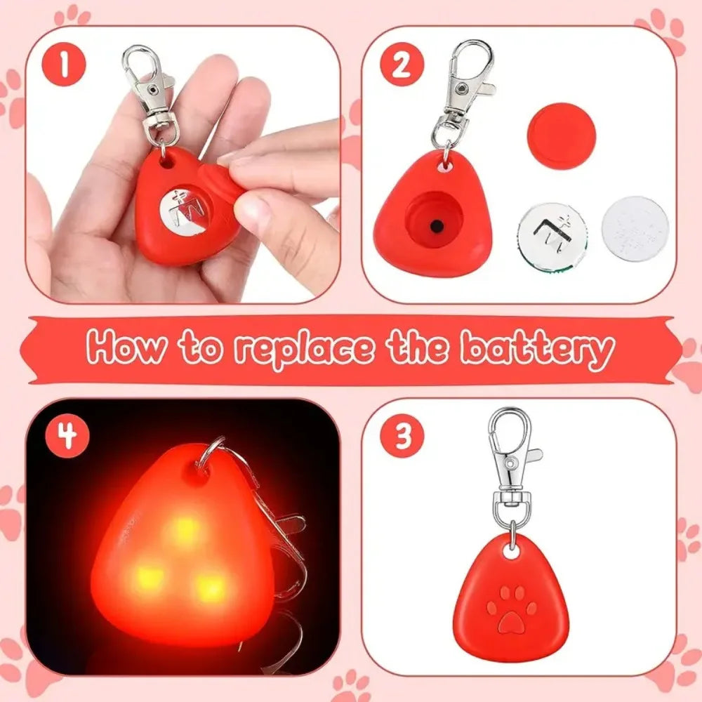 LED Light Pet Pendant