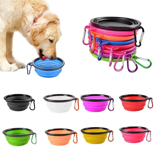 Collapsible Pet Water/Food Bowl