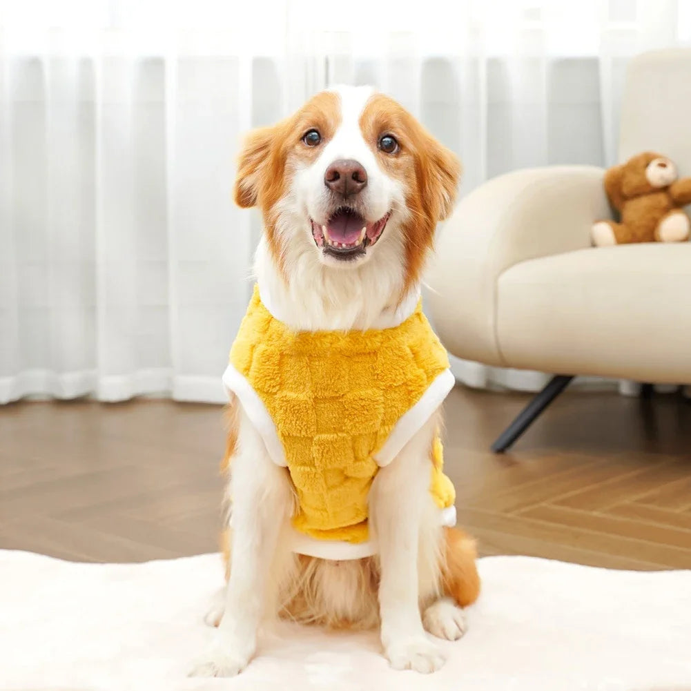 Textured Fleece Pet Shirt