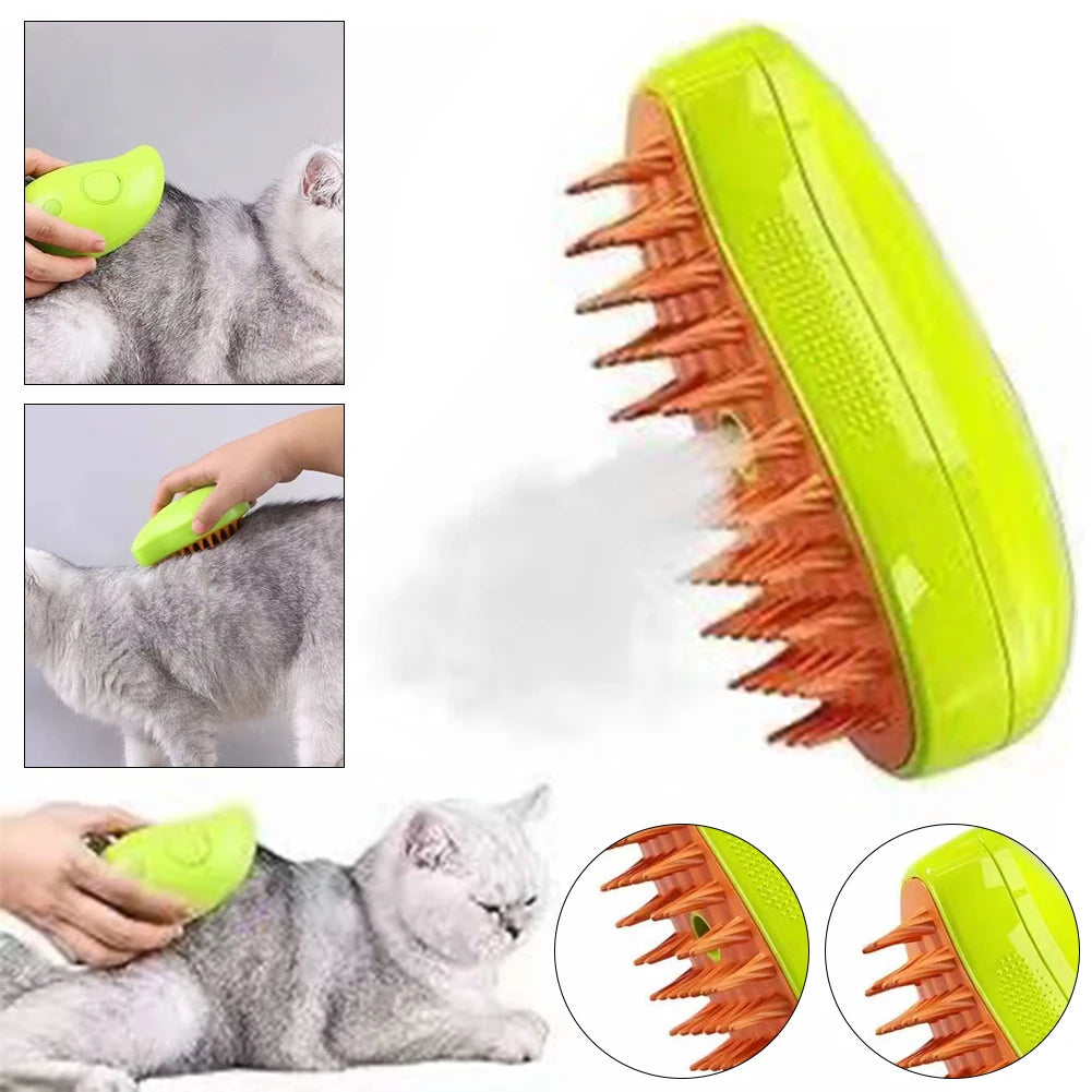 3 In 1 Pet Steamy Grooming Comb
