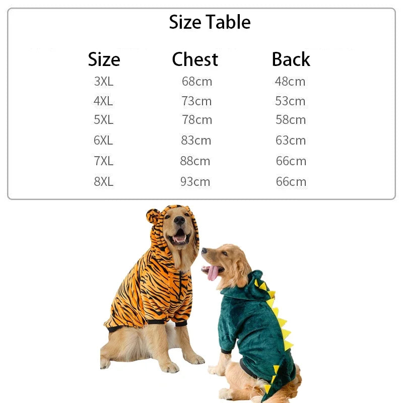 Cute Large Dog Costume
