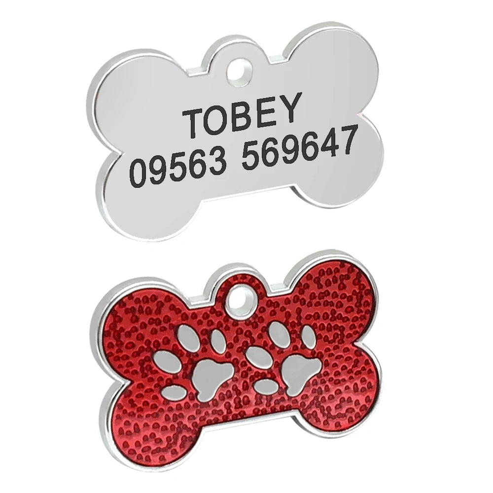 Blinged Out Personalized Pet ID Tag