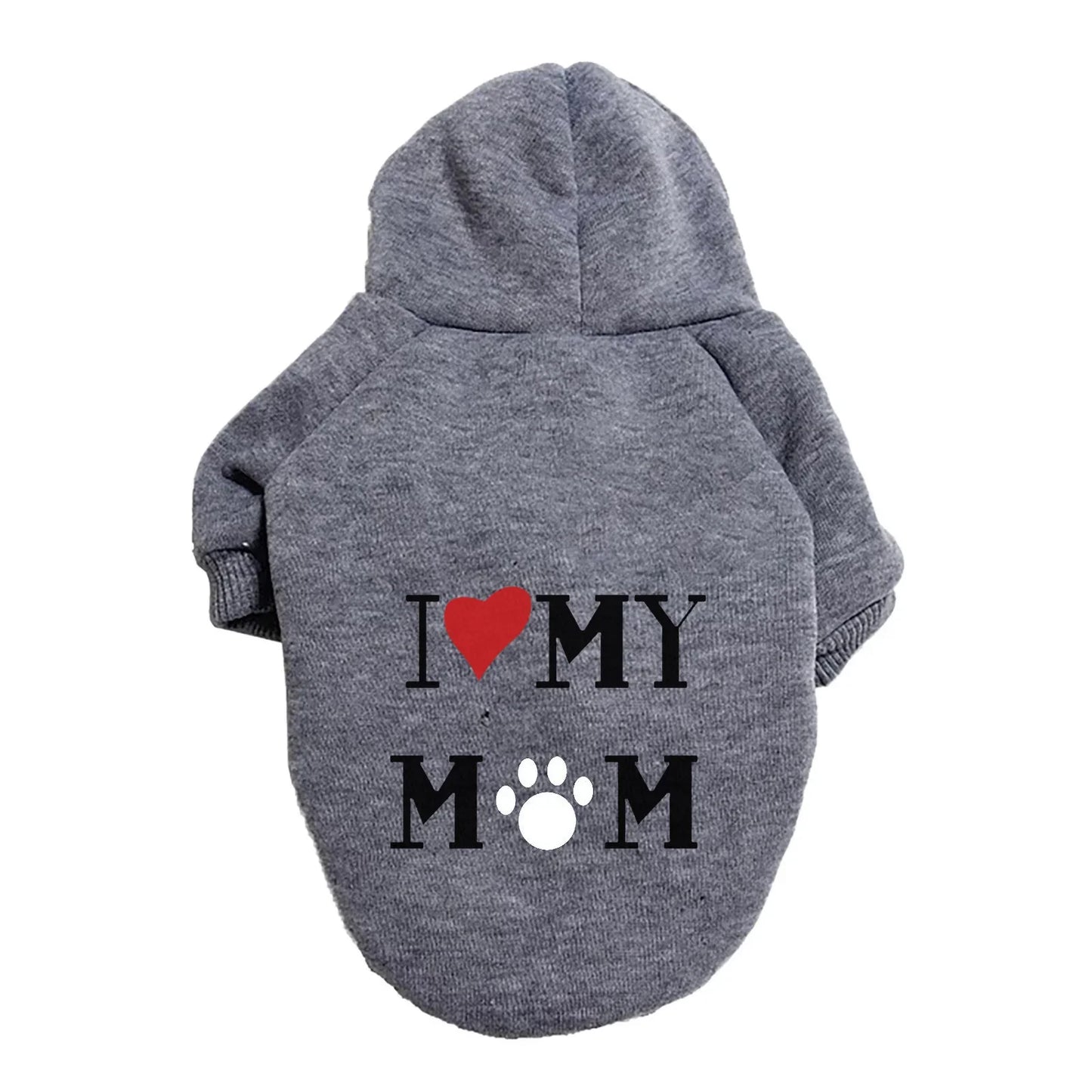 I Heart My Mom Dog Sweaters