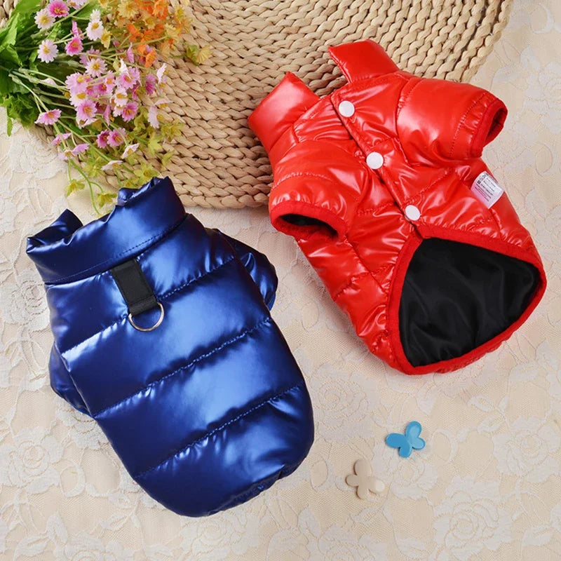 Pet Puffer Coat with Harness
