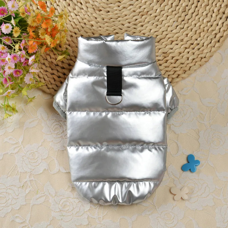 Pet Puffer Coat with Harness