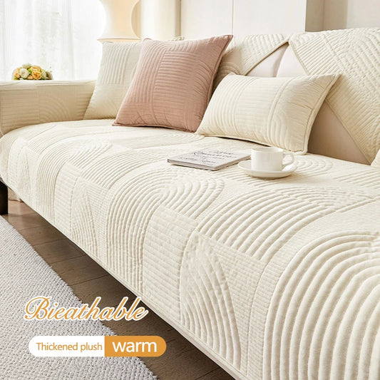 Cozy Plush Sofa Cover
