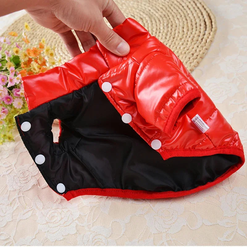 Pet Puffer Coat with Harness
