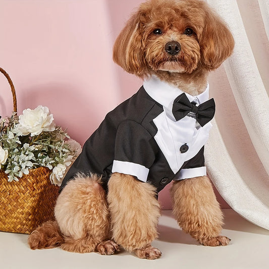Pet Tuxedo Shirt