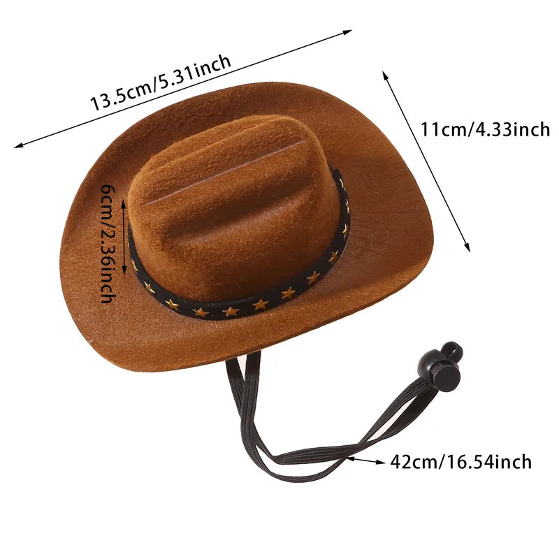 Cute Pet Cowboy Hat