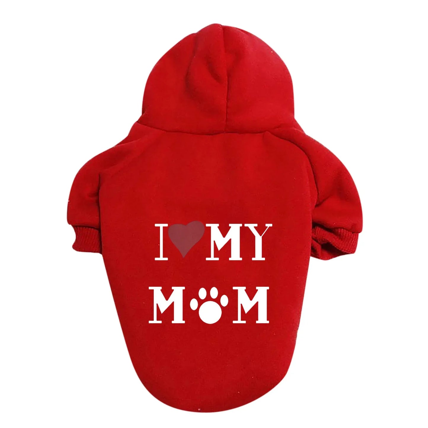 I Heart My Mom Dog Sweaters