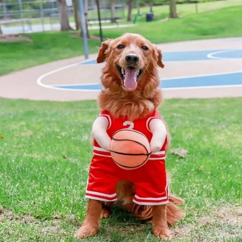 Funny Dog Basketball Costume