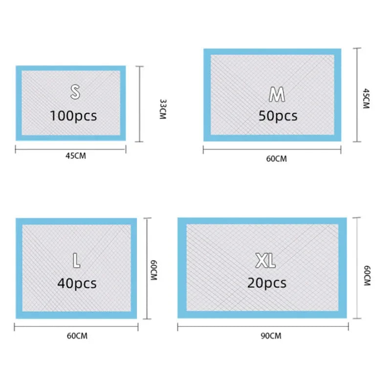 Absorbent Disposable Pee Pads