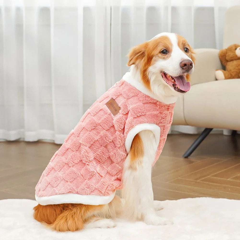 Textured Fleece Pet Shirt