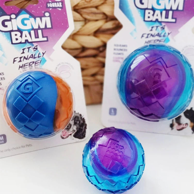 GiGwi Dog Squeaky Non-toxic Ball for Dogs