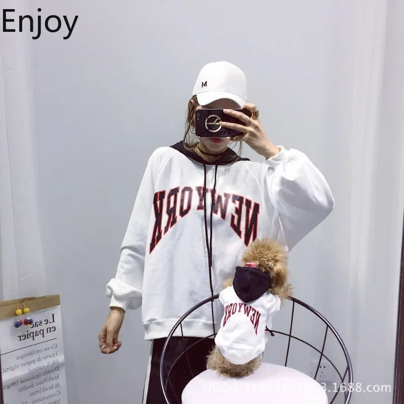 Matching Owner & Pet Hoodie New York