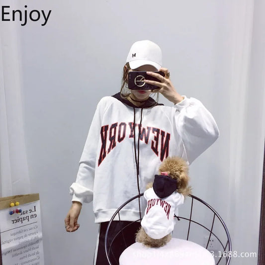 Matching Owner & Pet Hoodie New York