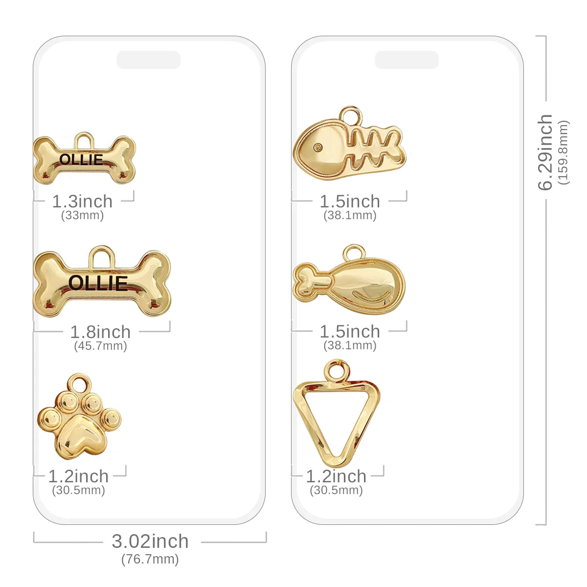 Memopaw Personalized Pet Name Tag